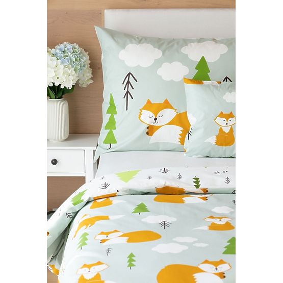 Detské obliečky Matějovský 140x200 + 70x90 - Líšky