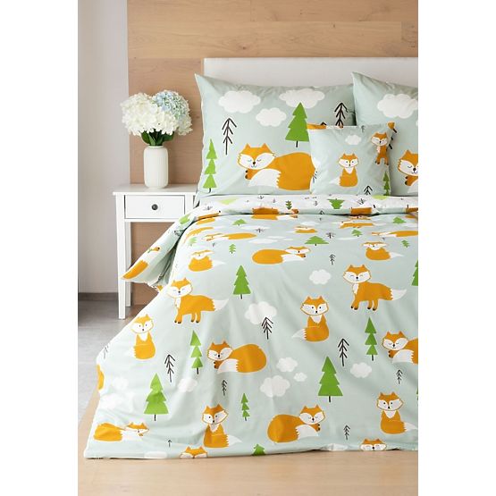 Detské obliečky Matějovský 140x200 + 70x90 - Líšky