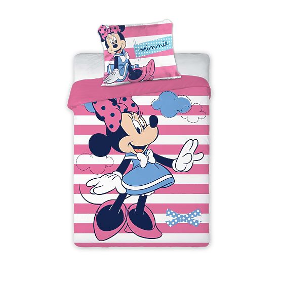 Detské obliečky 135x100 + 60x40 Minnie Mouse 102
