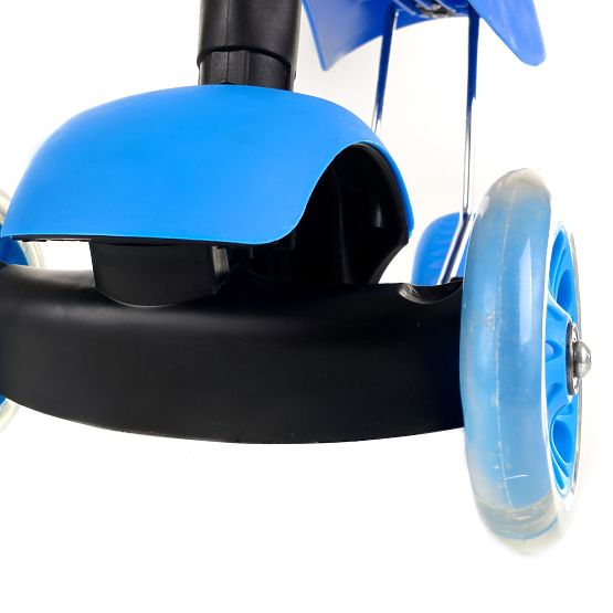 Detské odrážadlo a kolobežka Lienka - modré