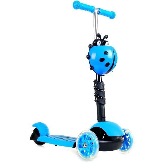 Detské odrážadlo a kolobežka Lienka - modré