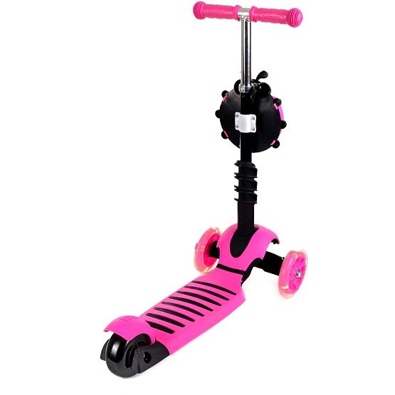 Detské odrážadlo a kolobežka Lienka - ružová