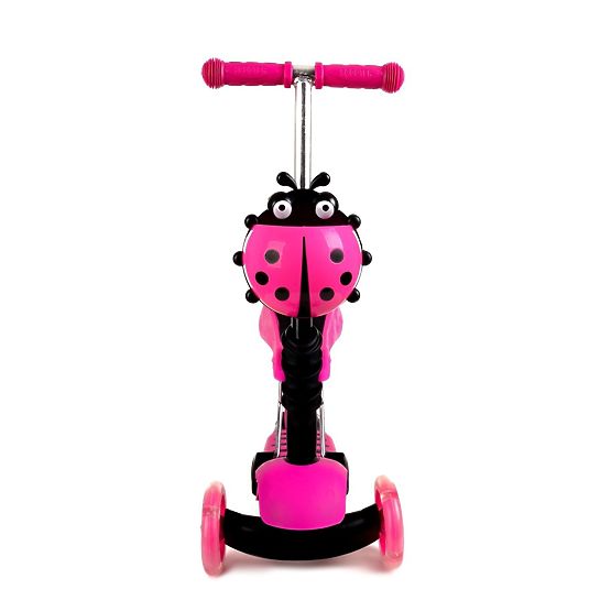 Detské odrážadlo a kolobežka Lienka - ružová