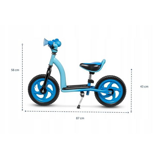 Detské odrážadlo a kolobežka LIONELO Roy - modré