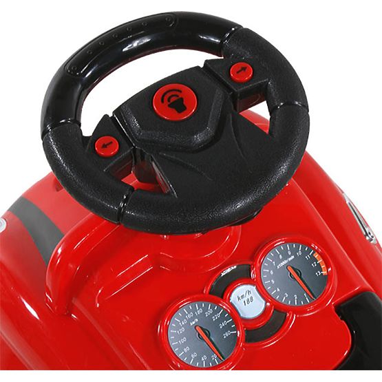 Detské odrážadlo autíčko - biele