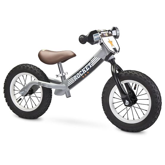Detské odrážadlo bicykel Toyz Rocket grey Sivá