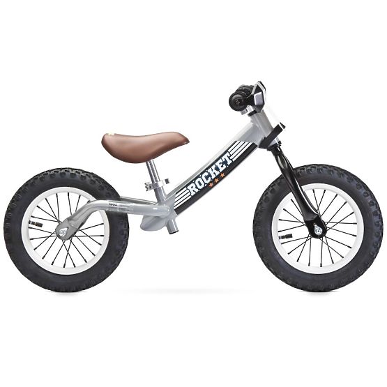 Detské odrážadlo bicykel Toyz Rocket grey Sivá