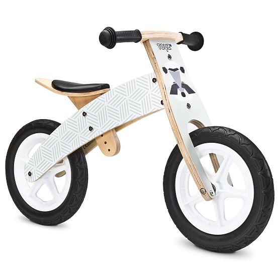 Detské odrážadlo bicykel Toyz  Woody grey Sivá
