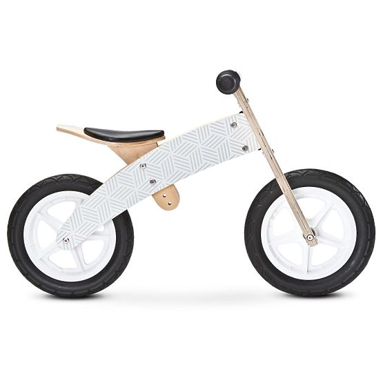 Detské odrážadlo bicykel Toyz  Woody grey Sivá