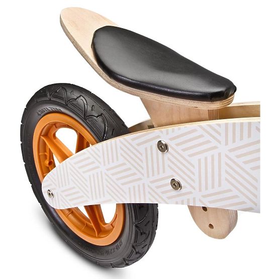 Detské odrážadlo bicykel Toyz  Woody grey Sivá