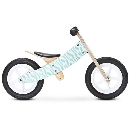 Detské odrážadlo bicykel Toyz  Woody mint Zelená