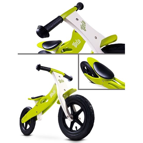 Detské odrážadlo kolo Toyz Velo black Čierna