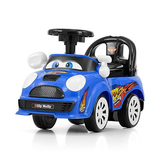 Detské odrážadlo so zvukom Milly Mally JOY blue Modrá