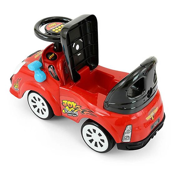 Detské odrážadlo so zvukom Milly Mally JOY blue Modrá