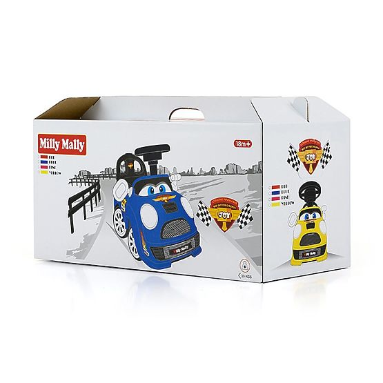 Detské odrážadlo so zvukom Milly Mally JOY blue Modrá