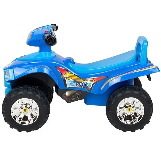 Detské odrážadlo so zvukom Štvorkolka Bayo blue Modrá