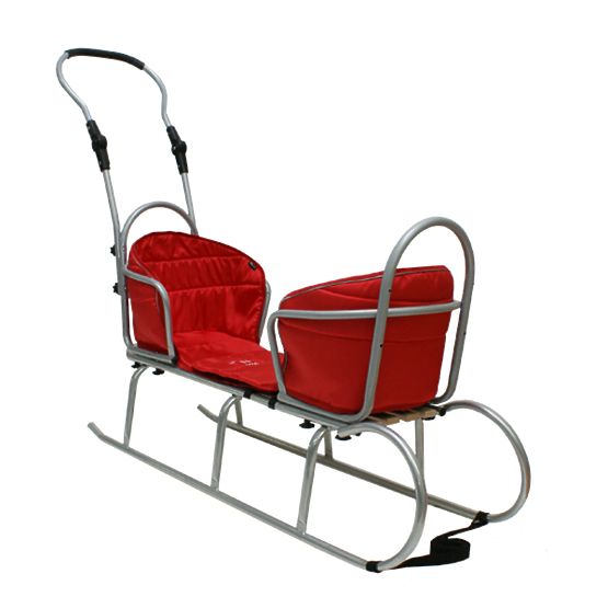 Detské sánky pre dvojčatá