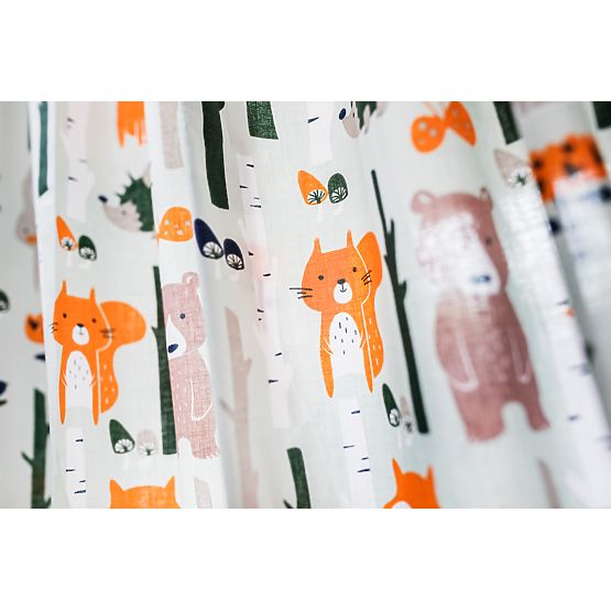 Detské závesy - les 96