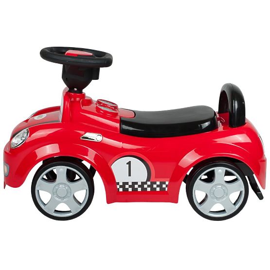 Detské závodné odrážadlo so zvukom Bayo red Červená
