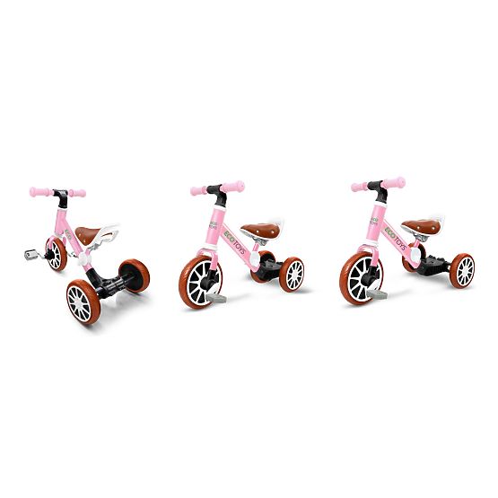 Detský bicykel Ellie 3v1 - ružové