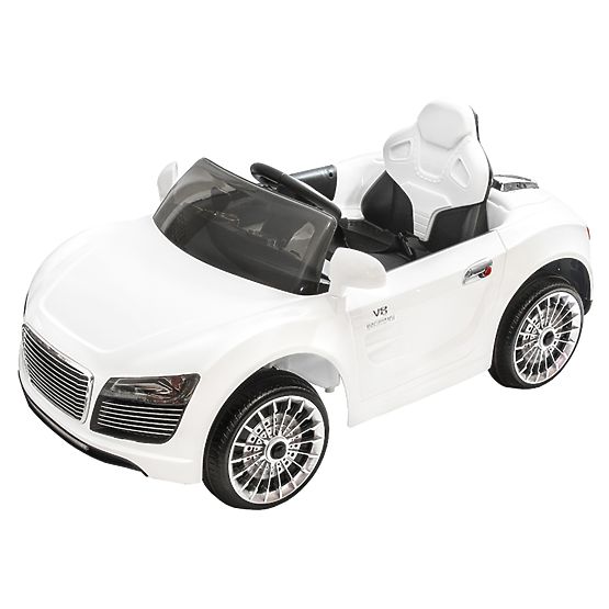 Detský elektrický kabriolet RRS - biely