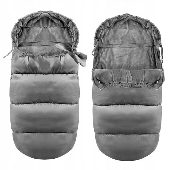 Detský fusak Ice šedý