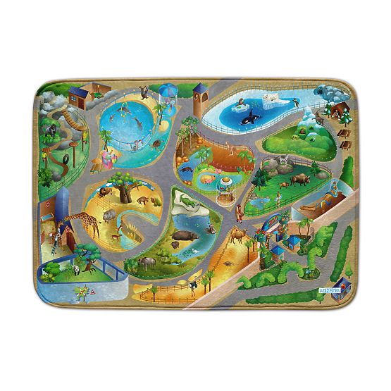 Detský hrací koberec Soft Zoo