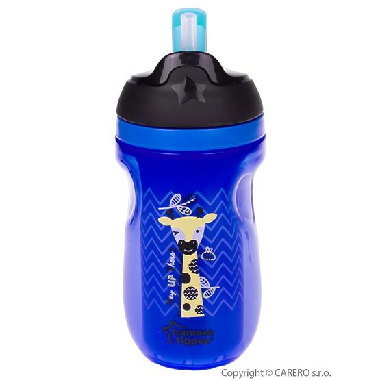 Detský hrnček so slamkou Tommee Tippee Explora modrý