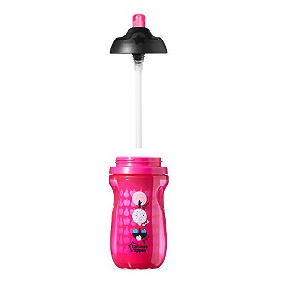 Detský hrnček so slamkou Tommee Tippee Explora Fialová