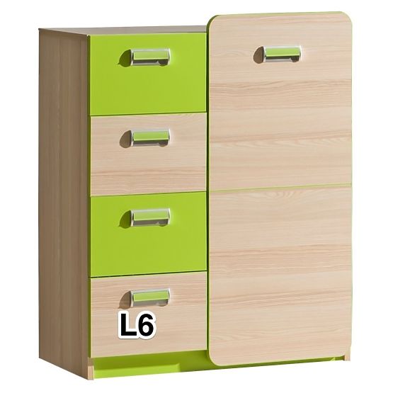 Detský izba Lorento - limetka