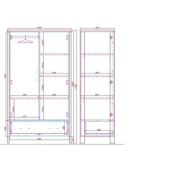 Detský izba Manhattan - biela