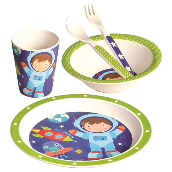 Detský jedálenský set Astronaut