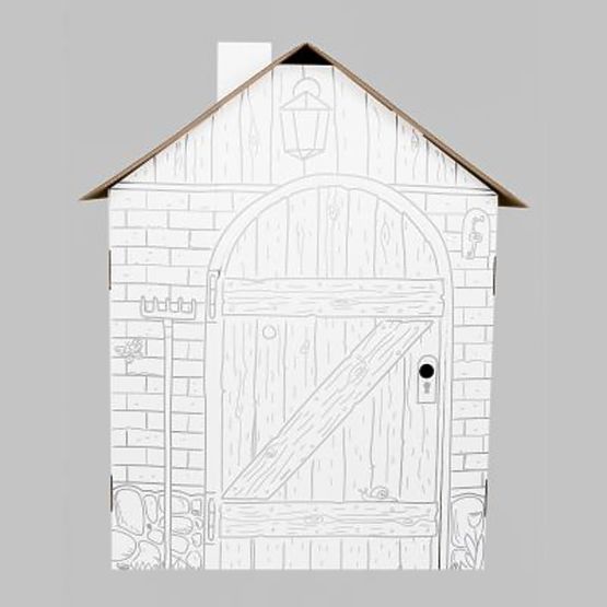 Detský kartónový domček