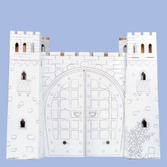 Detský kartónový hrad Mystery