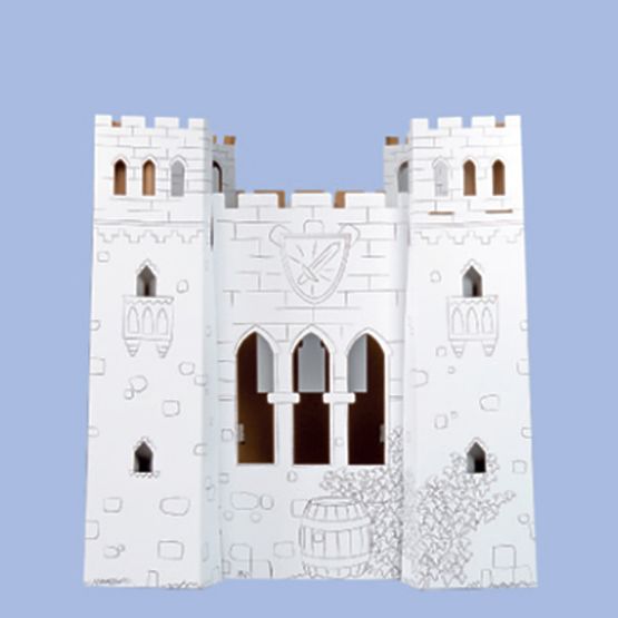 Detský kartónový hrad Mystery