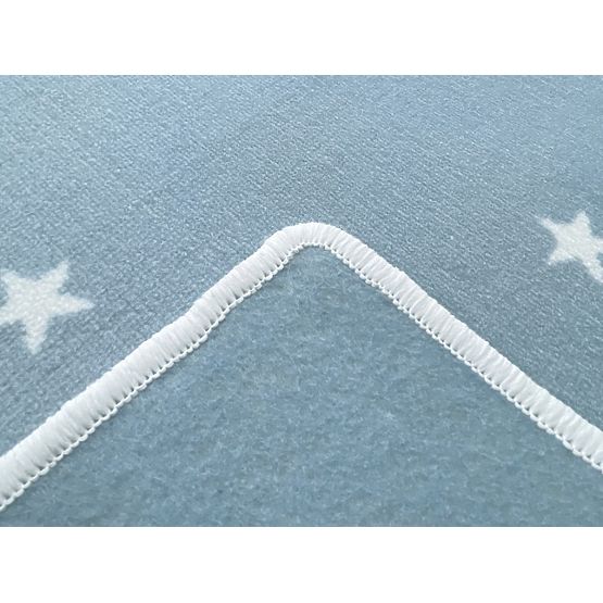 Detský koberček Hviezdička - modrý