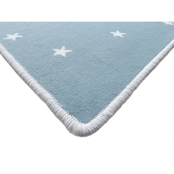 Detský koberček Hviezdička - modrý