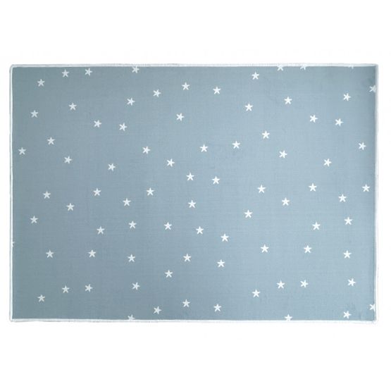 Detský koberček Hviezdička - modrý