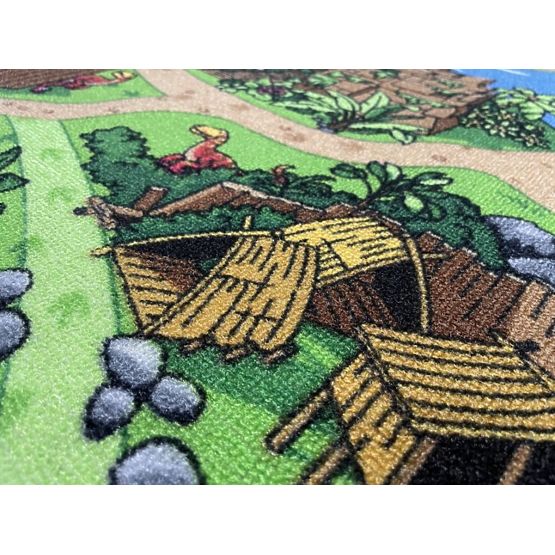 Detský koberec - Dinosaury