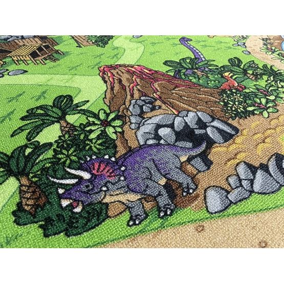 Detský koberec - Dinosaury
