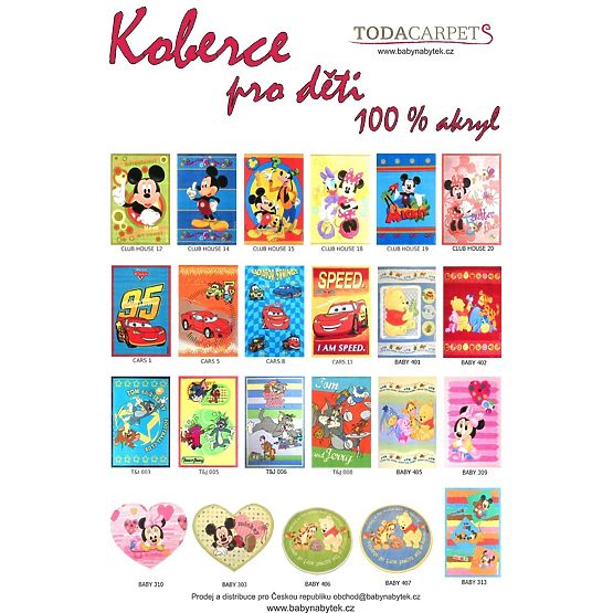 Detský koberec Disney Baby 309