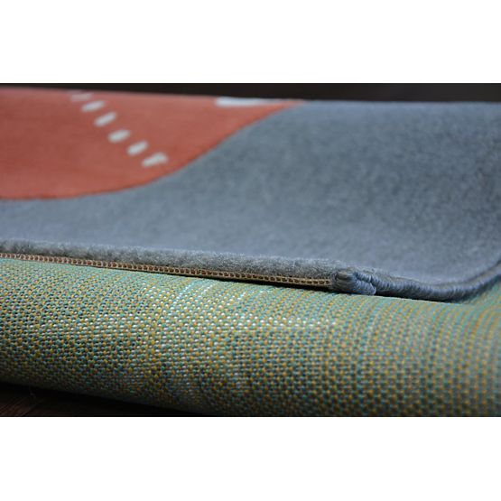 Detský koberec FOX - šedý