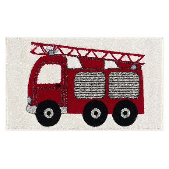 Detský koberec Happy rugs - hasičské auto
