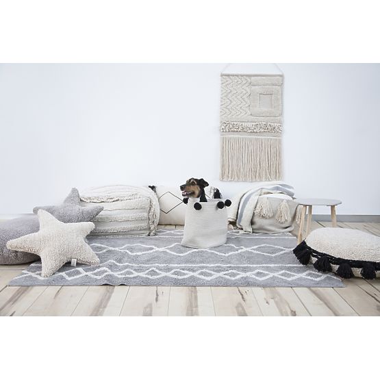 Detský koberec Oasis - šedý