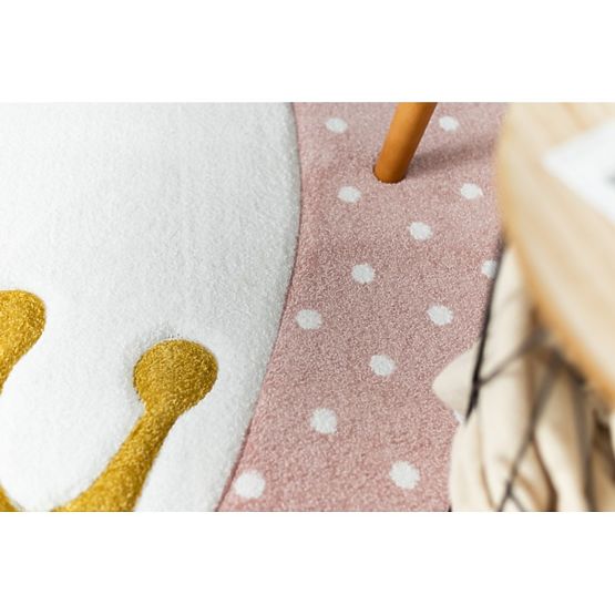 Detský koberec PETIT - Králíček - ružový