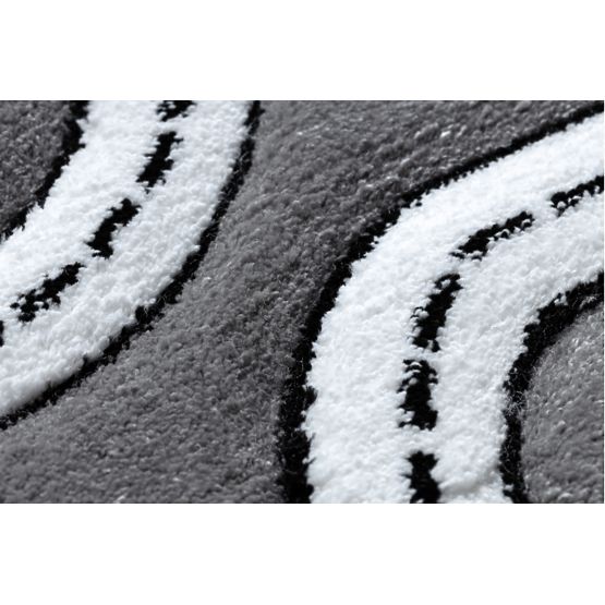 Detský koberec PETIT - Mesto a cesty - šedý