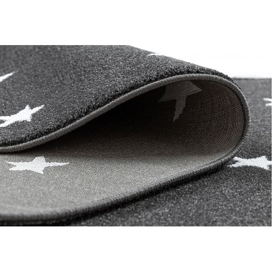 Detský koberec PETIT - Sloník - šedo-biely