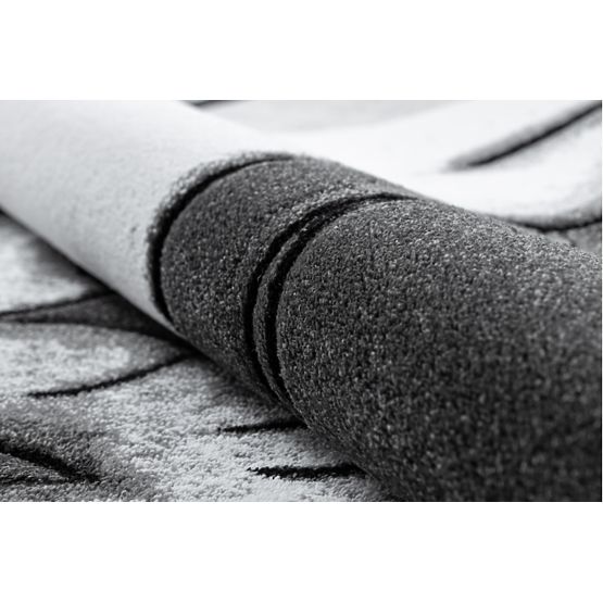 Detský koberec PETIT - Sloník - šedo-biely