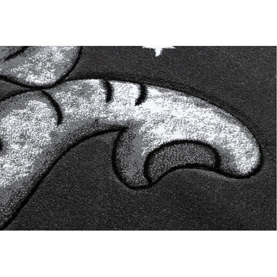 Detský koberec PETIT - Sloník - šedo-biely