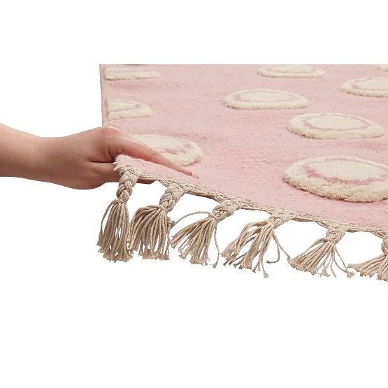 Detský koberec Ring - ružový